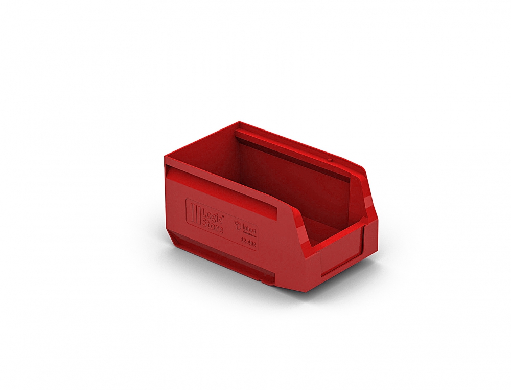 Ящик полимерный многооборотный 12.402.1.40 (250*150*130) красный
