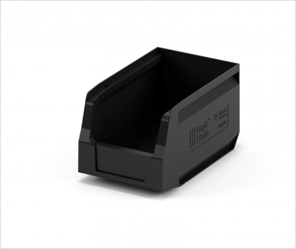 Ящик полимерный многооборотный 12.406.1.99 R  (500*300*200) черный