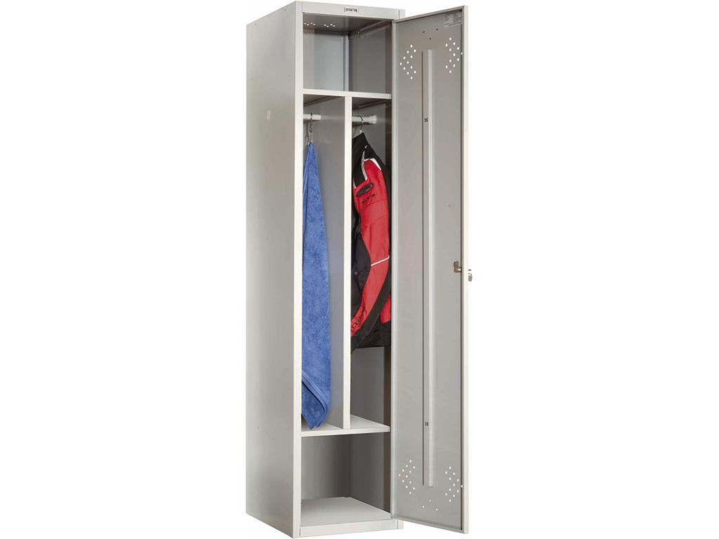 Металлический шкаф для одежды LS-11-40D