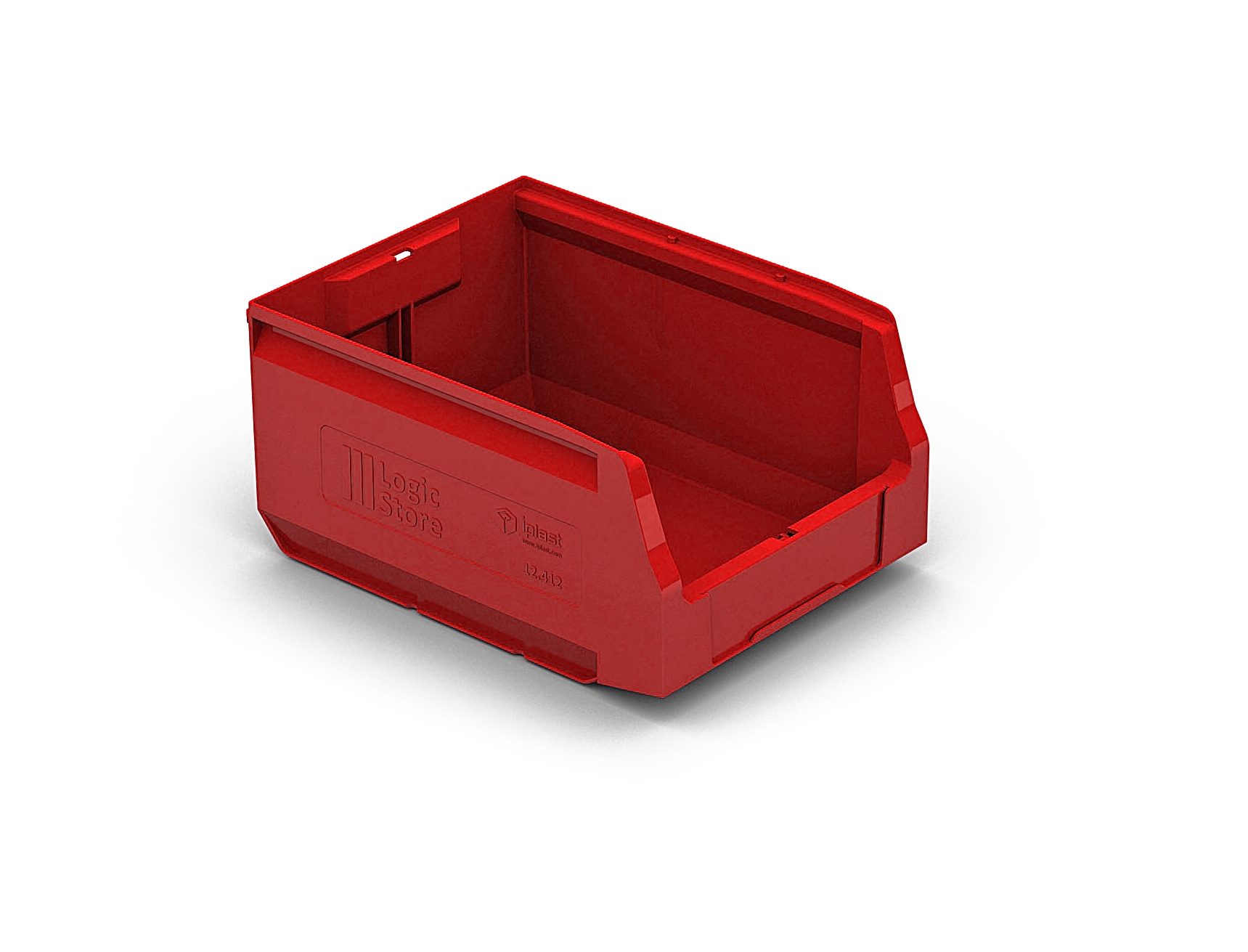 Ящик полимерный многооборотный 12.412.40 (300*225*150) красный