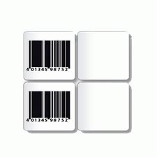 Этикетка РЧ 4х4 / Square label с ложным штрих кодом (1000шт) 