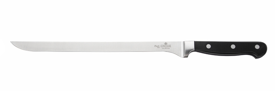 Нож для тонкой нарезки 10" 250 мм Profi Luxstahl [A-1007 