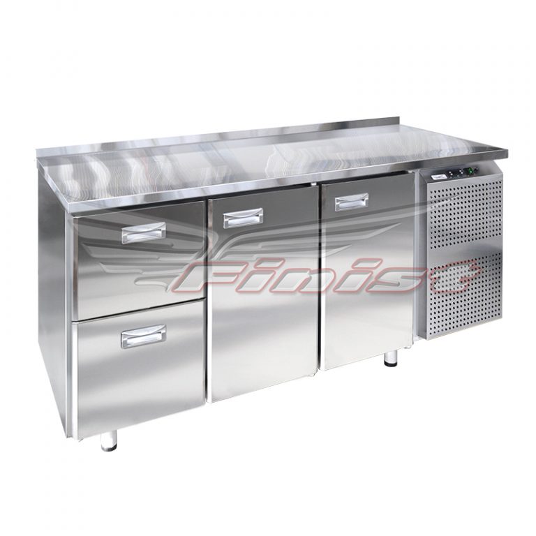 Среднетемпературный холодильный стол СХС-700- 3, 3 двери, борт 1810*700*850