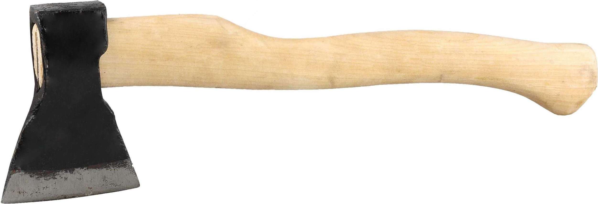 Топор мясорубный с деревянной ручкой [с901