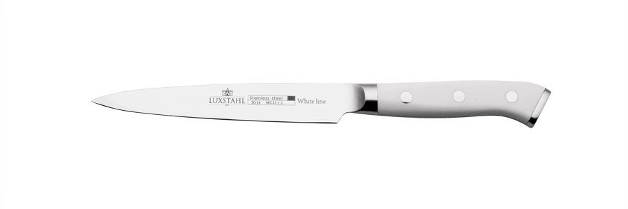 Нож универсальный 130 мм White Line Luxstahl [XF-POM BS141