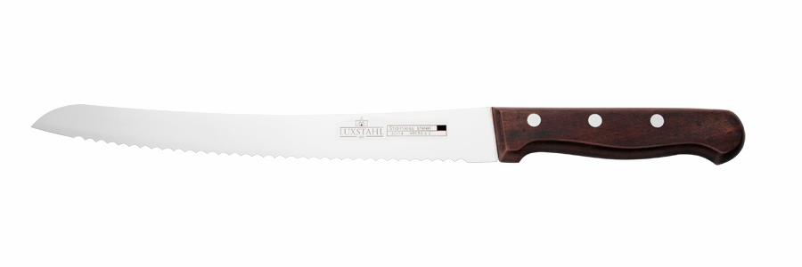 Нож для хлеба 250 мм Medium Luxstahl [ZJ-QMB310